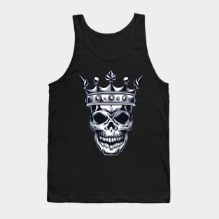 Skull with a crown Tank Top